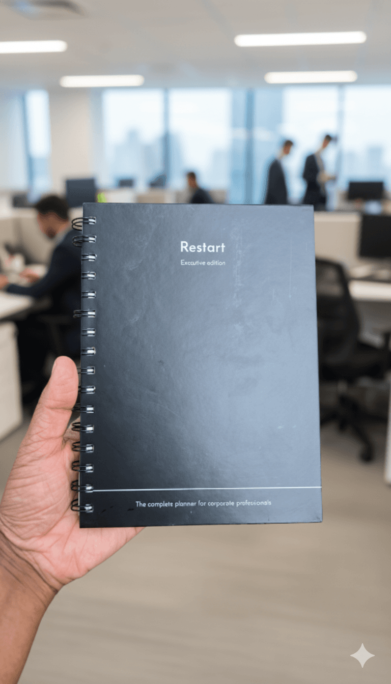 Restart Planner - Executive Edition planner for corporate professionals